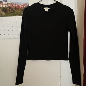 H&M long sleeve Crop top